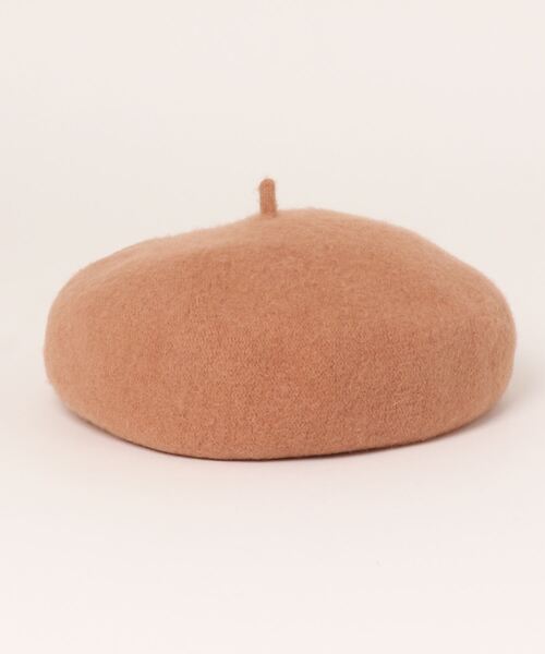 MR（まる）の「ベレー帽（ハンチング/ベレー帽・キッズ・ベージュ/パープル/ブラック/レッド・F）」の3枚目の写真