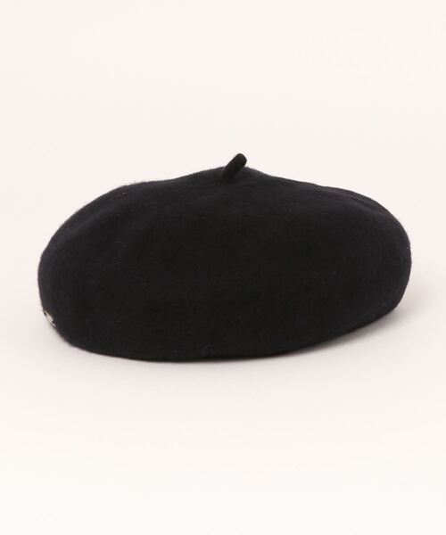 MR（まる）の「ベレー帽（ハンチング/ベレー帽・キッズ・ベージュ/パープル/ブラック/レッド・F）」の5枚目の写真
