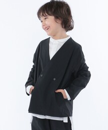 SHIPS | 【SHIPS KIDS別注】MOUN TEN.:110～140cm / SOLOTEX(R) ジャケット(ノーカラージャケット)