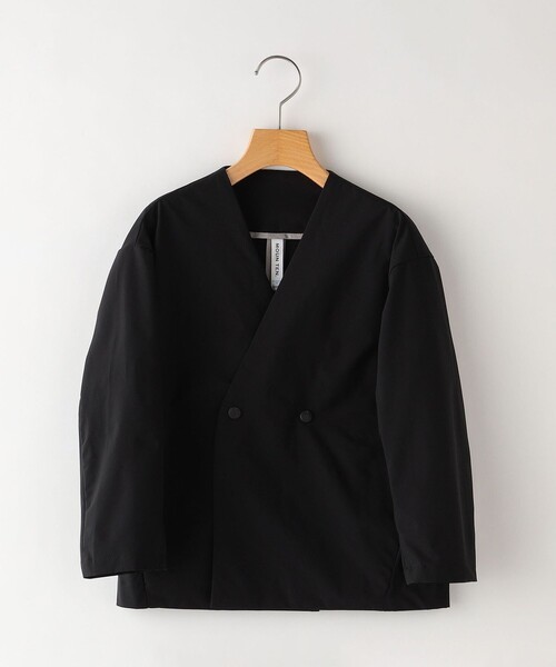 SHIPS（シップス）の「【SHIPS KIDS別注】MOUN TEN.:110～140cm / SOLOTEX(R) ジャケット（ノーカラージャケット・キッズ・ブラック・110/140/125）」の13枚目の写真