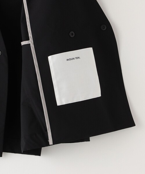 SHIPS（シップス）の「【SHIPS KIDS別注】MOUN TEN.:110～140cm / SOLOTEX(R) ジャケット（ノーカラージャケット・キッズ・ブラック・110/140/125）」の5枚目の写真