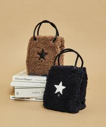 CONVERSE TOKYO | ボアショッパーバッグ(Sサイズ)(ショルダーバッグ)