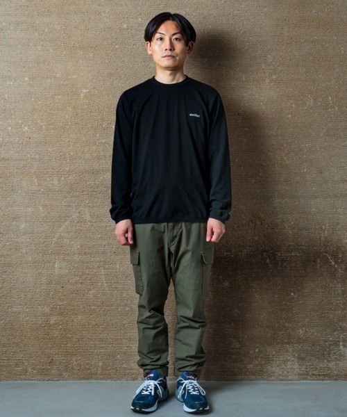 narifuri(ナリフリ)の「マルチテックスウェットTシャツ(Tシャツ/カットソー・メンズ・ダークグリーン/ブラック・MEDIUM/LARGE/X-LARGE/SMALL)」の11枚目の写真