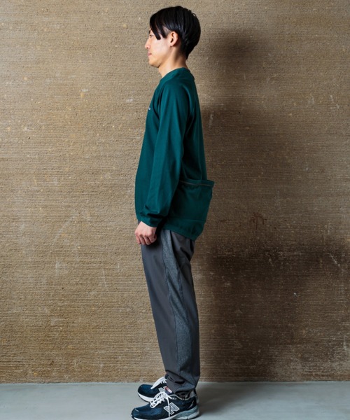 narifuri(ナリフリ)の「マルチテックスウェットTシャツ(Tシャツ/カットソー・メンズ・ダークグリーン/ブラック・MEDIUM/LARGE/X-LARGE/SMALL)」の13枚目の写真