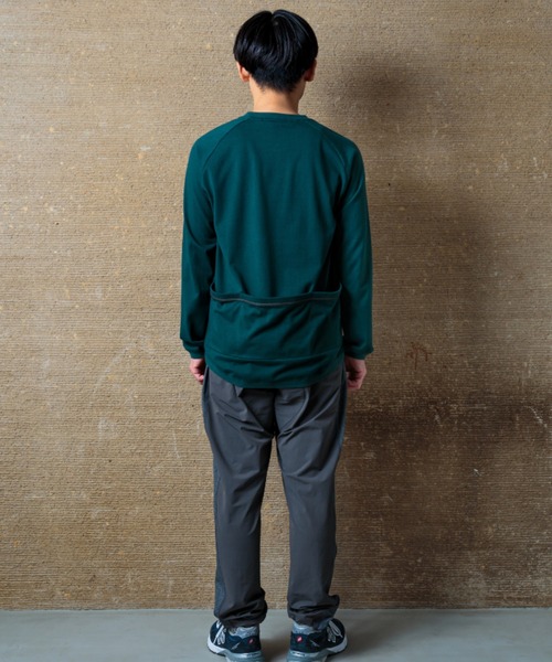 narifuri(ナリフリ)の「マルチテックスウェットTシャツ(Tシャツ/カットソー・メンズ・ダークグリーン/ブラック・MEDIUM/LARGE/X-LARGE/SMALL)」の14枚目の写真