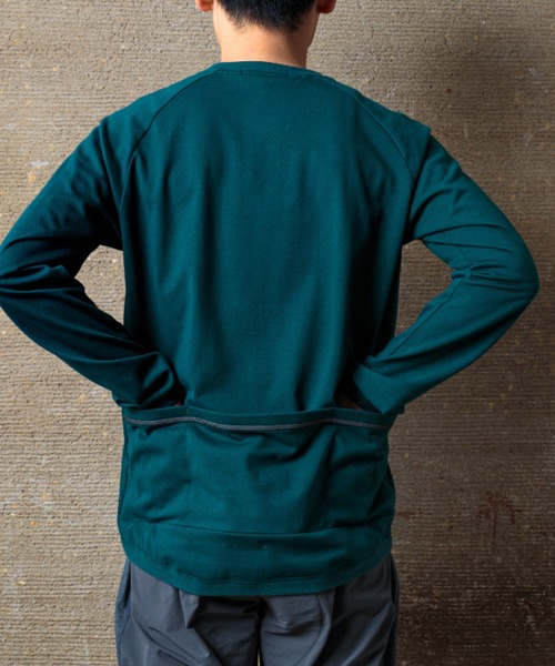 narifuri(ナリフリ)の「マルチテックスウェットTシャツ(Tシャツ/カットソー・メンズ・ダークグリーン/ブラック・MEDIUM/LARGE/X-LARGE/SMALL)」の16枚目の写真