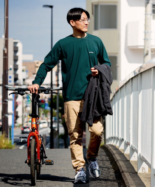 narifuri(ナリフリ)の「マルチテックスウェットTシャツ(Tシャツ/カットソー・メンズ・ダークグリーン/ブラック・MEDIUM/LARGE/X-LARGE/SMALL)」の6枚目の写真