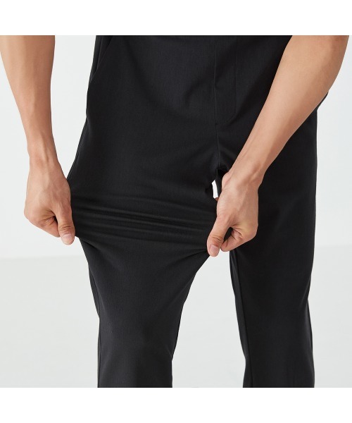BODY WILD(ボディーワイルド)の「BODYWILD/ボディワイルド ストレッチパンツ テーパード メンズ(その他パンツ・メンズ・ブラック/ネイビー/杢グレー・MEDIUM/LARGE/X-LARGE)」の6枚目の写真