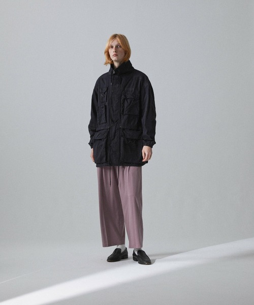 Iroquois（イロコイ）の「C GARMENT DYE FIELD JK（ミリタリージャケット・メンズ・ラベンダー/レッド/ブラック・2/3/1）」の9枚目の写真