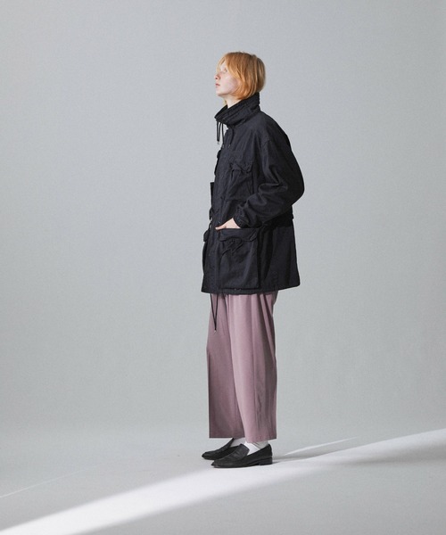 Iroquois（イロコイ）の「C GARMENT DYE FIELD JK（ミリタリージャケット・メンズ・ラベンダー/レッド/ブラック・2/3/1）」の10枚目の写真