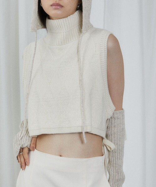 Firsthand（ファーストハンド）の「Firsthand/ファーストハンド Premier Eco Arm Warmer / アームウォーマー（アームカバー・レディース・ブラック/レッド/サックスブルー/ナチュラル・ONE SIZE）」の12枚目の写真