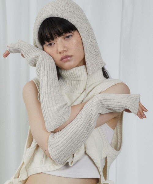 Firsthand（ファーストハンド）の「Firsthand/ファーストハンド Premier Eco Arm Warmer / アームウォーマー（アームカバー・レディース・ブラック/レッド/サックスブルー/ナチュラル・ONE SIZE）」の19枚目の写真