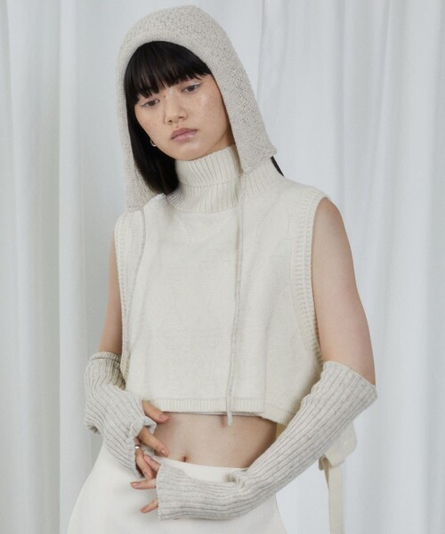 Firsthand（ファーストハンド）の「Firsthand/ファーストハンド Premier Eco Arm Warmer / アームウォーマー（アームカバー・レディース・ブラック/レッド/サックスブルー/ナチュラル・ONE SIZE）」の11枚目の写真