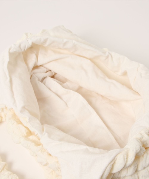 apres jour（アプレジュール）の「【apres jour×ARIAZ】ポコポコトートバッグ（トートバッグ・レディース・アイボリー/ブラック・FREE）」の5枚目の写真