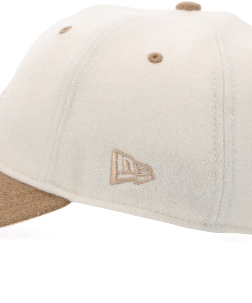NEW ERA(ニューエラ)の「【NEW ERA/ニューエラ別注】Combination color melton CAP(キャップ・レディース・ベージュ/ブルー系その他・FREE)」の5枚目の写真