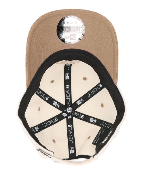 NEW ERA(ニューエラ)の「【NEW ERA/ニューエラ別注】Combination color melton CAP(キャップ・レディース・ベージュ/ブルー系その他・FREE)」の6枚目の写真