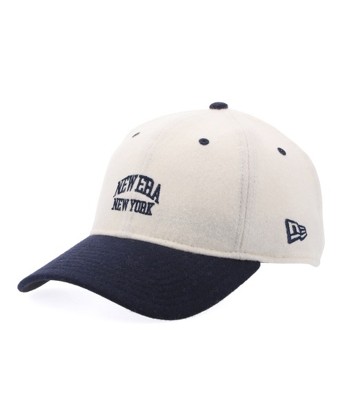 NEW ERA(ニューエラ)の「【NEW ERA/ニューエラ別注】Combination color melton CAP(キャップ・レディース・ベージュ/ブルー系その他・FREE)」の8枚目の写真