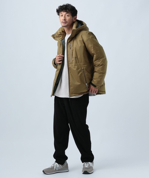 NANGA（ナンガ）の「【NANGA Mt.&Sea】オーロラダウンジャケット（ダウンジャケット/コート・メンズ・ブラック/ライトベージュ・MEDIUM/LARGE）」の10枚目の写真