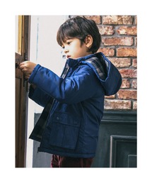 BeBe | BeBe/タフタフード取り外し可能裏フリースコート(80~150cm)(ブルゾン)