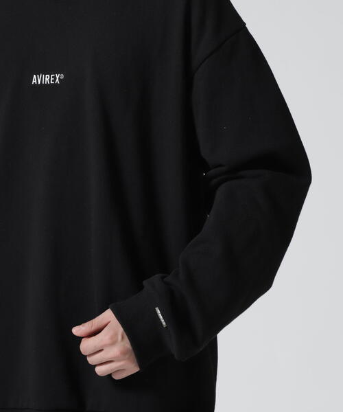 AVIREX(アヴィレックス)の「H.A.クルーネック スウェット / H.A. CREW SWEAT SHIRT / アヴィレックス / AVIREX(スウェット・メンズ・ホワイト/ブラック/グレー・3/1/2)」の14枚目の写真