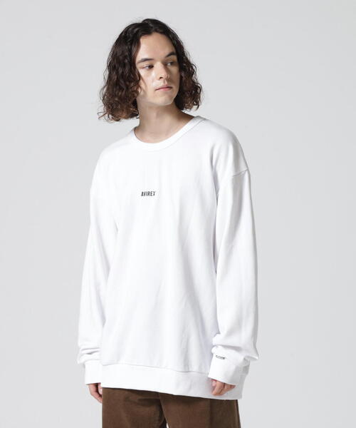 AVIREX(アヴィレックス)の「H.A.クルーネック スウェット / H.A. CREW SWEAT SHIRT / アヴィレックス / AVIREX(スウェット・メンズ・ホワイト/ブラック/グレー・3/1/2)」の6枚目の写真