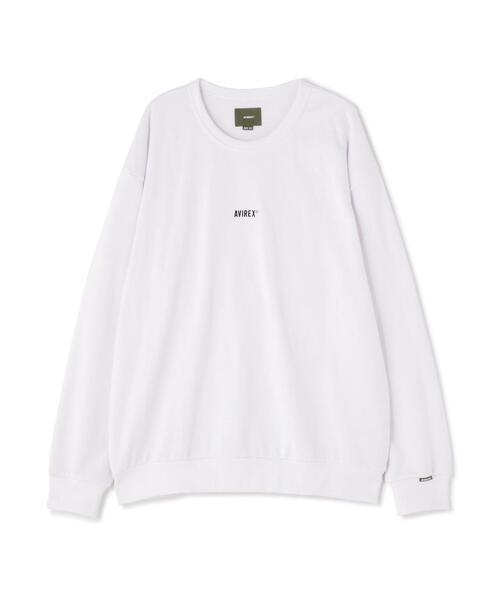 AVIREX(アヴィレックス)の「H.A.クルーネック スウェット / H.A. CREW SWEAT SHIRT / アヴィレックス / AVIREX(スウェット・メンズ・ホワイト/ブラック/グレー・3/1/2)」の5枚目の写真