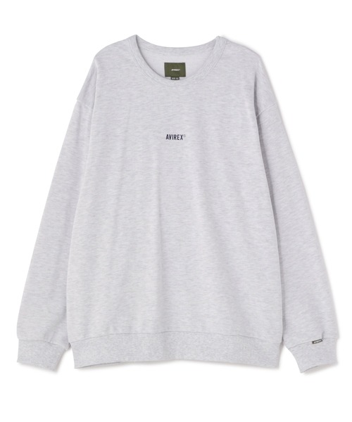 AVIREX(アヴィレックス)の「H.A.クルーネック スウェット / H.A. CREW SWEAT SHIRT / アヴィレックス / AVIREX(スウェット・メンズ・ホワイト/ブラック/グレー・3/1/2)」の3枚目の写真