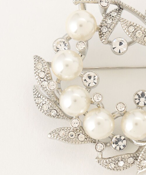 23区（ニジュウサンク）の「サークル ブローチ（ブローチ/コサージュ・レディース・シルバー系/ゴールド系・F）」の17枚目の写真