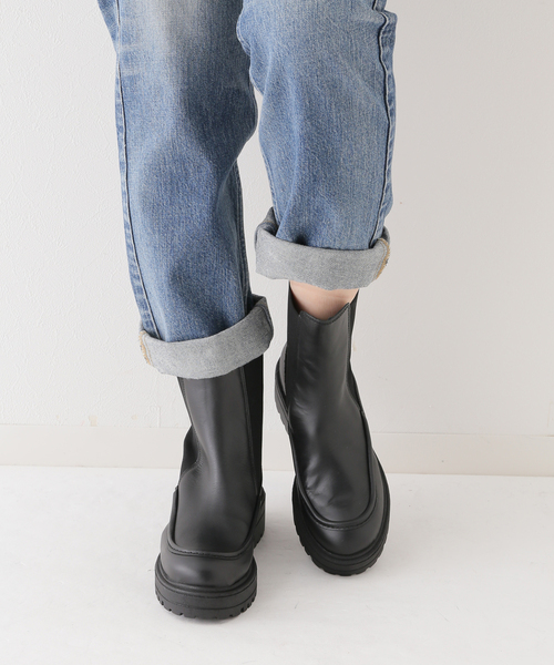 FRAMeWORK（フレームワーク）の「【REMME/レメ】ドレスサイドゴアブーツ（ブーツ・レディース・ブラック・38/39/36/37）」の18枚目の写真