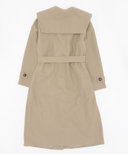 セール】セーラーカラーロングコート（ダウンジャケット/コート