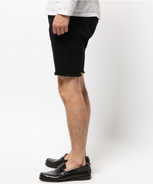 417 EDIFICE（フォーワンセブンエディフィス）の「◇GOOD HYOUMAN NIKNIK ショートパンツ（その他パンツ・メンズ・ブラック/チャコールグレー/ベージュ・MEDIUM/SMALL/X-SMALL）」の4枚目の写真