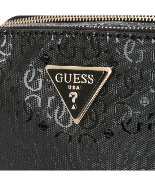 Guess（ゲス）の「NOELLE Crossbody Camera（ショルダーバッグ・レディース・ブラック/ホワイト/ライトピンク・ONE SIZE）」の8枚目の写真