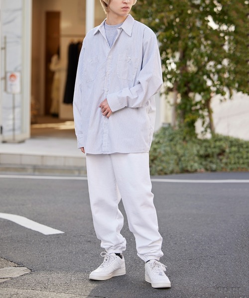 セール】【RED KAP】4.25ozワークシャツ長袖ストライプ RDKP-S0010