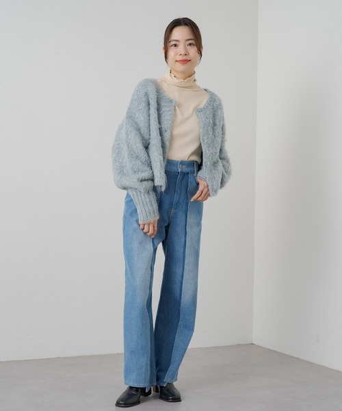 Kastane（カスタネ）の「【サイズ展開あり】ウール混シャギー