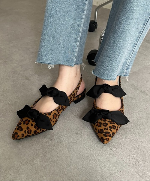 prose verse(プロズヴェール)の「バックストラップリボンミュール(パンプス・レディース・ブラック系その他/ブラック系その他2/ブラック/ブラウン/ブラック系その他3・SMALL/X-LARGE/LARGE/MEDIUM)」の6枚目の写真