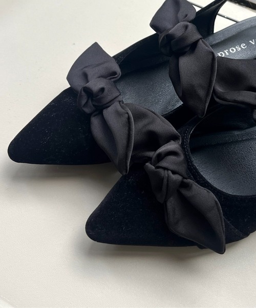 prose verse(プロズヴェール)の「バックストラップリボンミュール(パンプス・レディース・ブラック系その他/ブラック系その他2/ブラック/ブラウン/ブラック系その他3・SMALL/X-LARGE/LARGE/MEDIUM)」の10枚目の写真