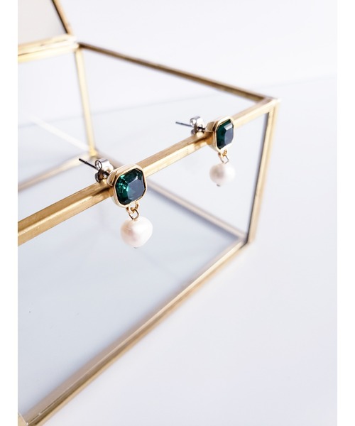 tone(トーン)の「【Tresor】クリスタル 淡水パール 一粒ピアス/ステンレス(MA)(ピアス(両耳用)・レディース・その他/その他4/その他2/その他3/その他5/その他7/その他6・FREE)」の21枚目の写真