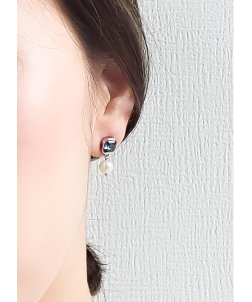 tone(トーン)の「【Tresor】クリスタル 淡水パール 一粒ピアス/ステンレス(MA)(ピアス(両耳用)・レディース・その他/その他4/その他2/その他3/その他5/その他7/その他6・FREE)」の22枚目の写真
