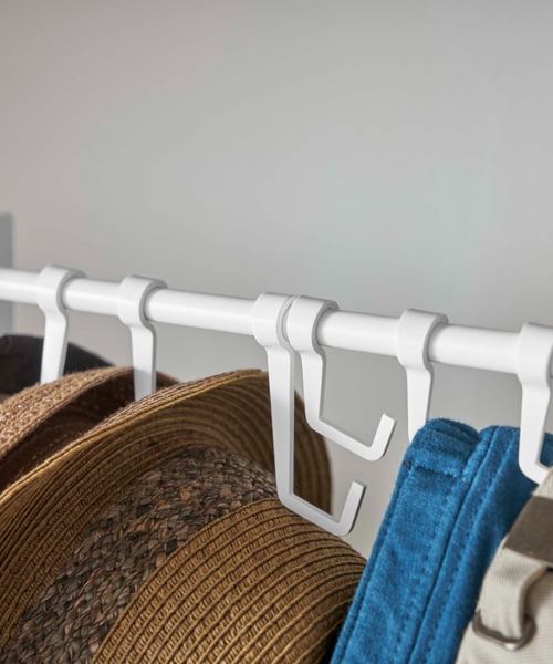 tower（タワー）の「tower（タワー）帽子収納スタンド（収納グッズ・レディース・ホワイト/ブラック・ONE SIZE）」の12枚目の写真