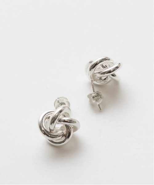 RANDA(ランダ)の「ノットデザインピアス(ピアス(両耳用)・レディース・シルバー/ゴールド・FREE)」の9枚目の写真