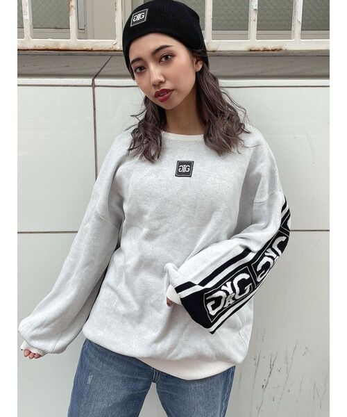 GYDA（ジェイダ）の「【WEB限定】Symmetry GYDA Patchビーニー（ニットキャップ/ビーニー・レディース・ブラック/オフホワイト・FREE）」の6枚目の写真