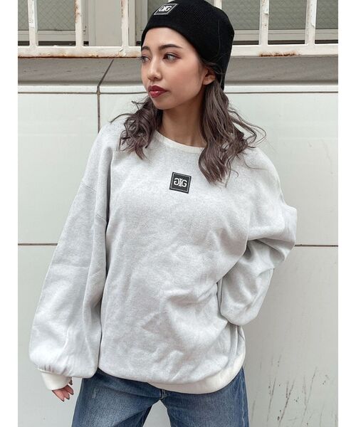 GYDA（ジェイダ）の「【WEB限定】Symmetry GYDA Patchビーニー（ニットキャップ/ビーニー・レディース・ブラック/オフホワイト・FREE）」の8枚目の写真