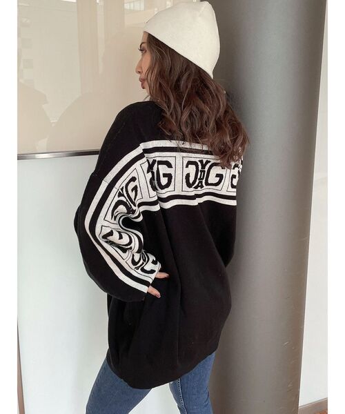 GYDA（ジェイダ）の「【WEB限定】Symmetry GYDA Patchビーニー（ニットキャップ/ビーニー・レディース・ブラック/オフホワイト・FREE）」の17枚目の写真