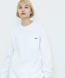XLARGE / エクストララージ MINI STANDARD LOGO L/S POCKET TEE ロンT