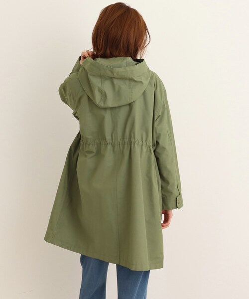 SHOO・LA・RUE(シューラルー)の「◆毎日着たい!ミリタリーコート(モッズコート・レディース・カーキ/キャメル/ブラック・03/02/04)」の9枚目の写真