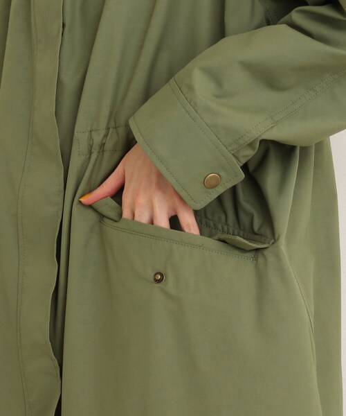 SHOO・LA・RUE(シューラルー)の「◆毎日着たい!ミリタリーコート(モッズコート・レディース・カーキ/キャメル/ブラック・03/02/04)」の5枚目の写真