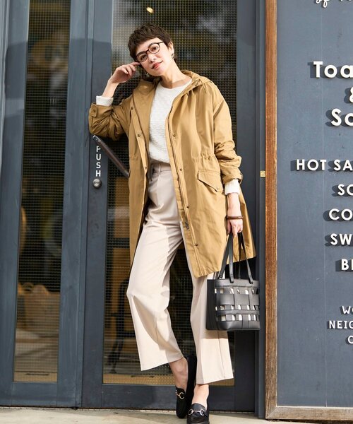 SHOO・LA・RUE(シューラルー)の「◆毎日着たい!ミリタリーコート(モッズコート・レディース・カーキ/キャメル/ブラック・03/02/04)」の22枚目の写真