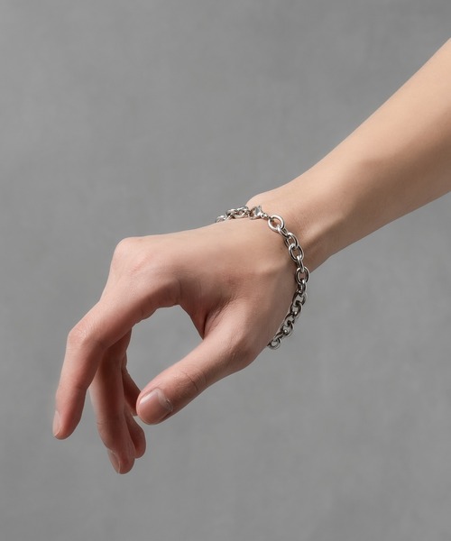 Adoon plain(アドーンプレーン)の「【Adoon plain】チェーンブレスレット(ブレスレット・メンズ・シルバー・FREE)」の1枚目の写真