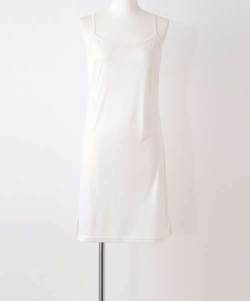 Honeys（ハニーズ）の「インナーワンピースひざ丈 ペチコート（インナーウェア/肌着・レディース・ベージュ/アイボリー/ブラック・M/L）」の14枚目の写真