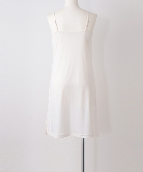 Honeys（ハニーズ）の「インナーワンピースひざ丈 ペチコート（インナーウェア/肌着・レディース・ベージュ/アイボリー/ブラック・M/L）」の17枚目の写真